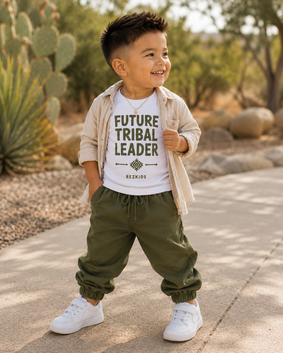 Future Tribal Leader Kids Tee