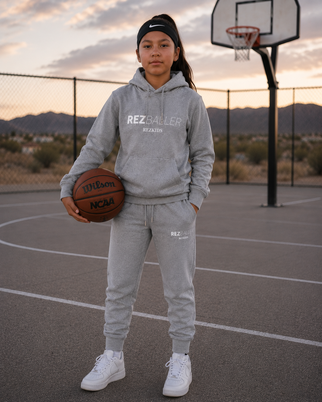 REZ BALLER Hoodie Set – Youth Pullover & Jogger Set