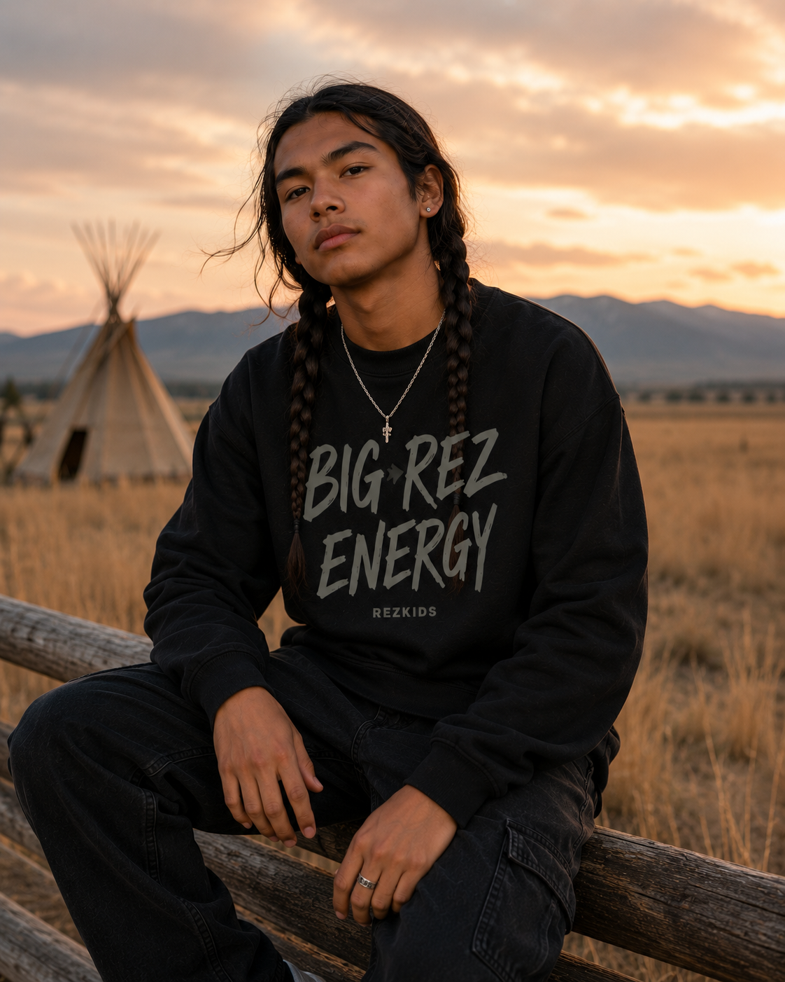Big Rez Energy Youth Sweatshirt