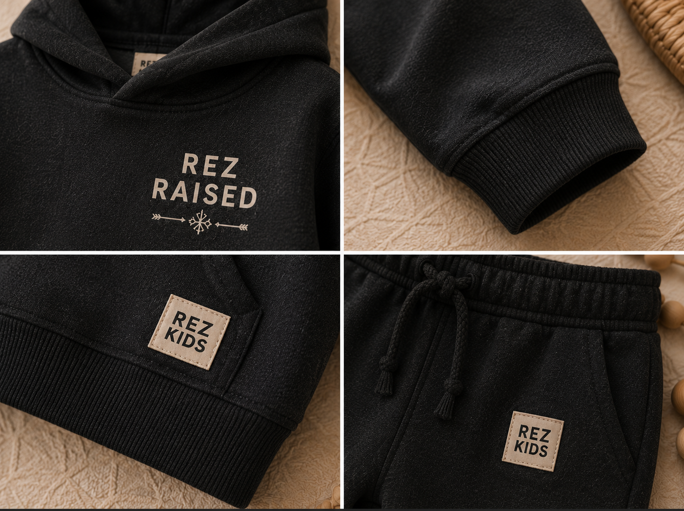 Rez Raised Signature Hoodie Set