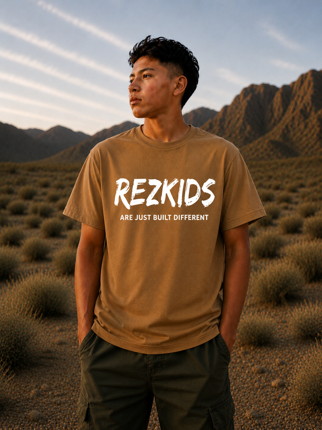 RezKids “Built Different” Youth Tee
