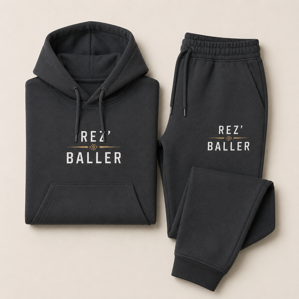 REZ’ BALLER Hoodie Set – Youth Pullover & Jogger Set