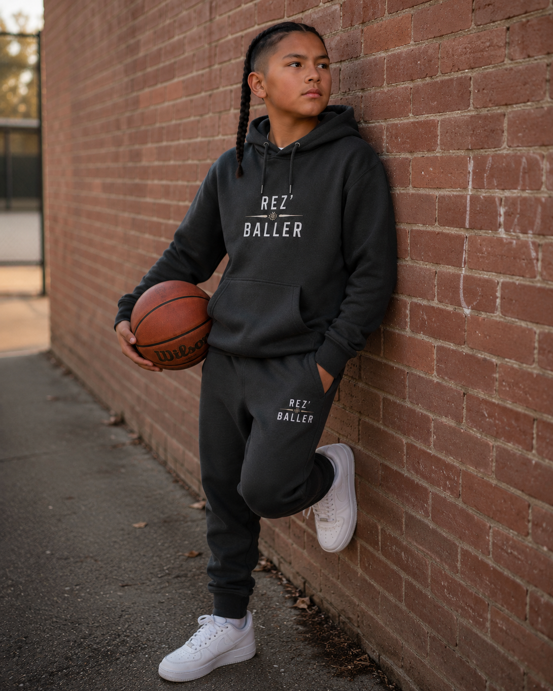 REZ’ BALLER Hoodie Set – Youth Pullover & Jogger Set