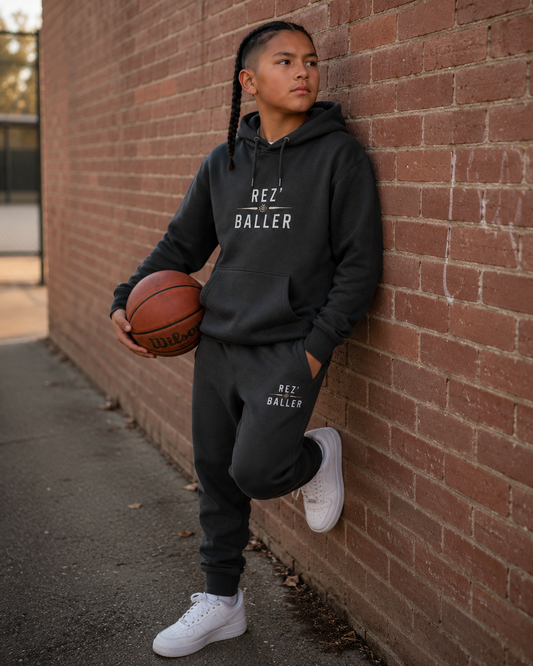 REZ’ BALLER Hoodie Set – Youth Pullover & Jogger Set