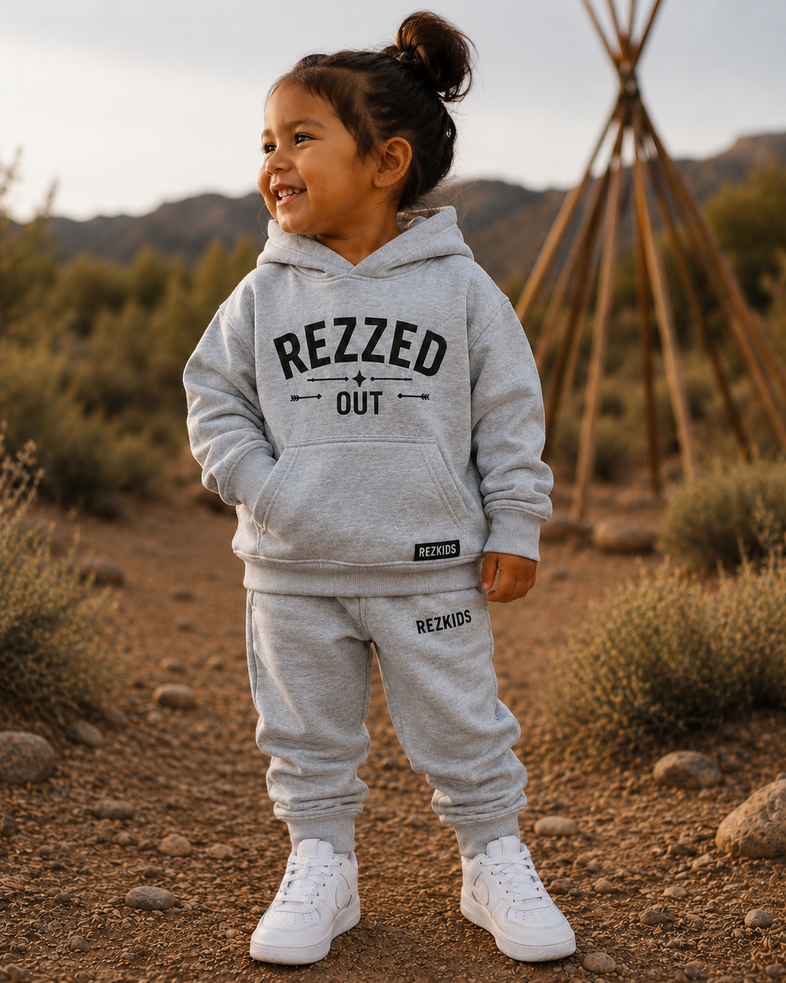 Rezzed Out Kids Hoodie Set