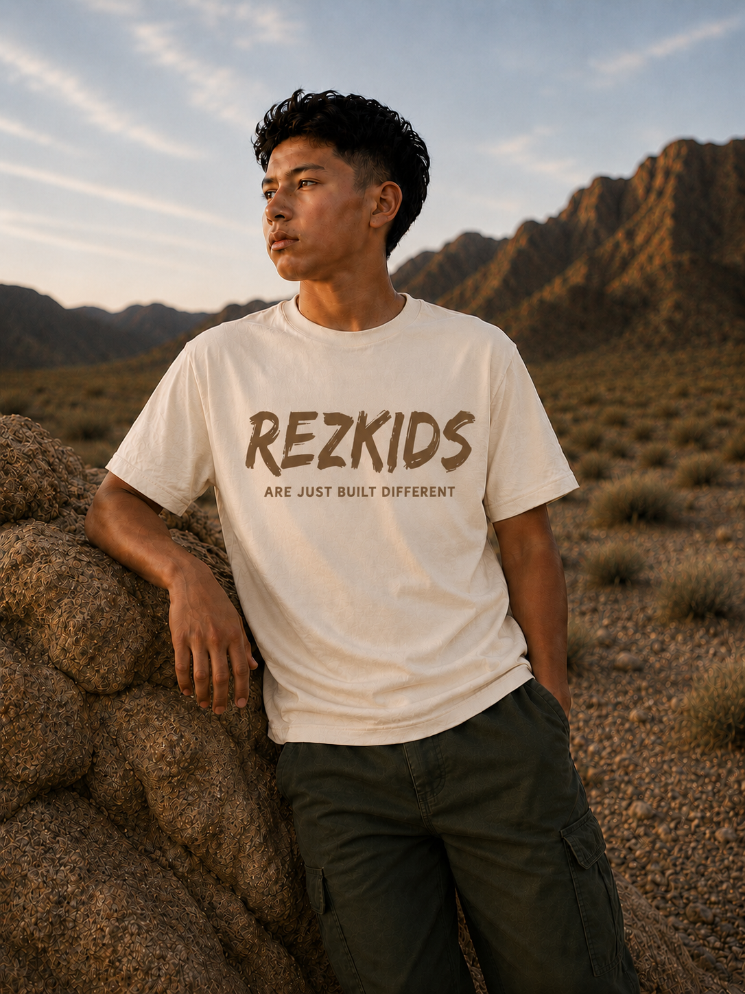 RezKids “Built Different” Youth Tee