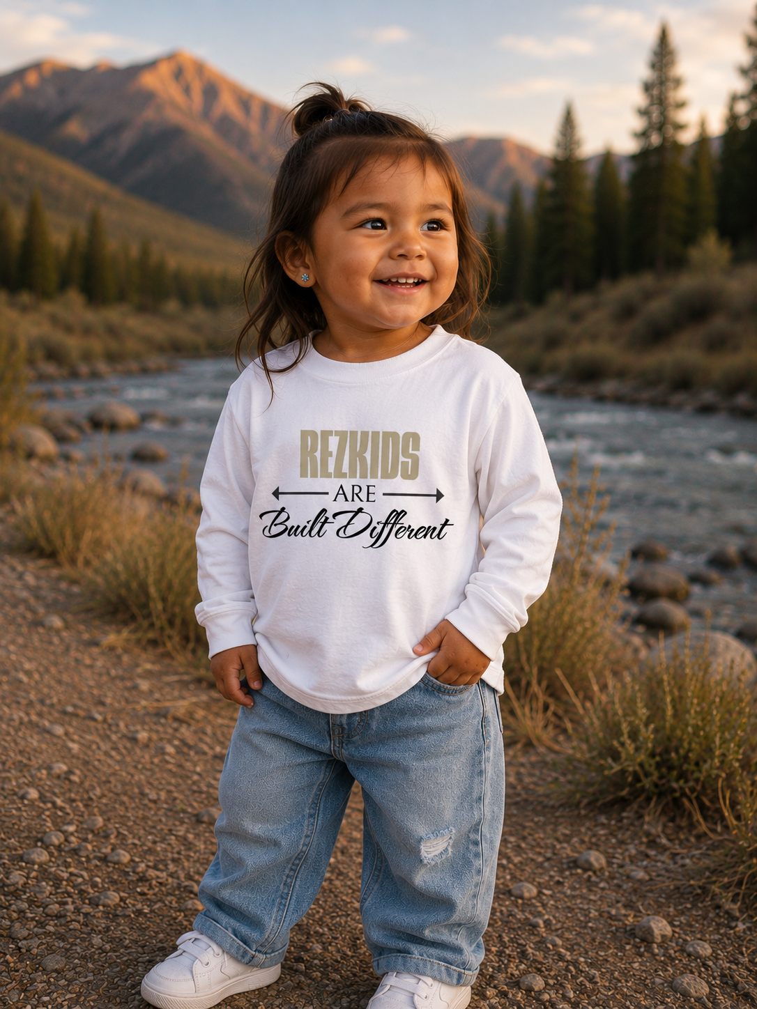 RezKids “Built Different” Youth Tee