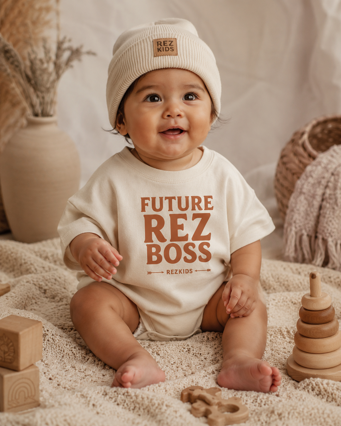 Future Rez Boss Baby Onesie