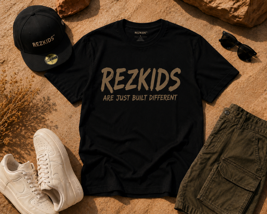 RezKids “Built Different” Youth Tee