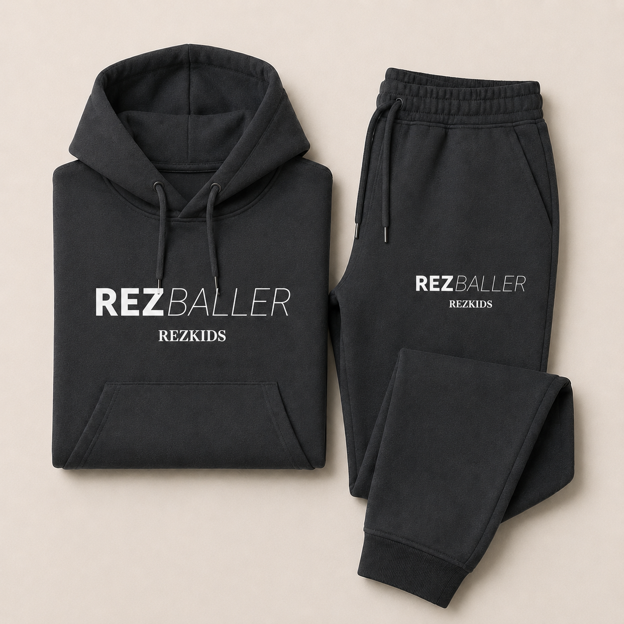 REZ BALLER Hoodie Set – Youth Pullover & Jogger Set