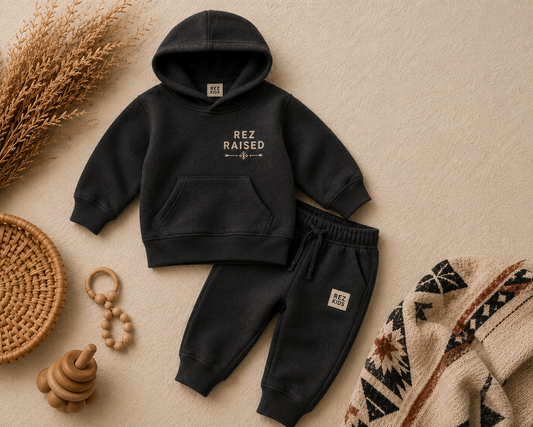 Rez Raised Signature Hoodie Set