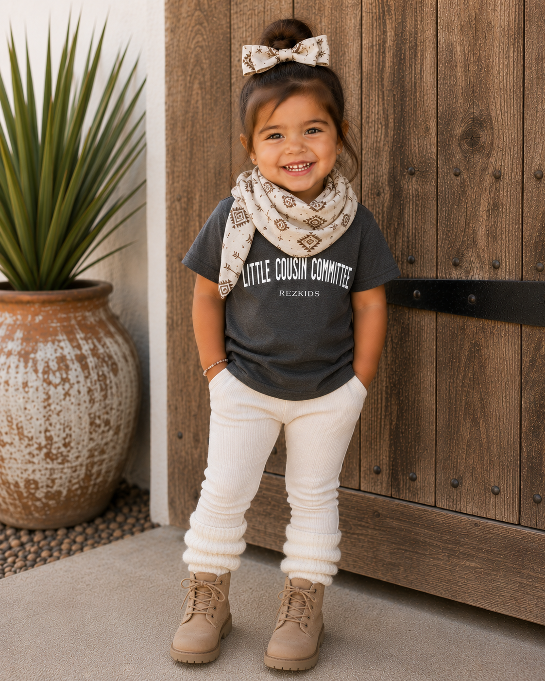 Little Cousin Committee Kids Tee
