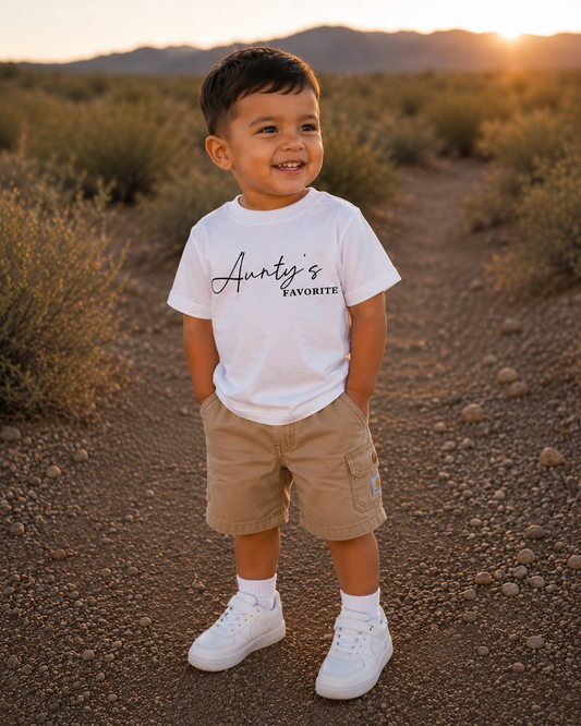 Aunty's Favorite Kids Tee