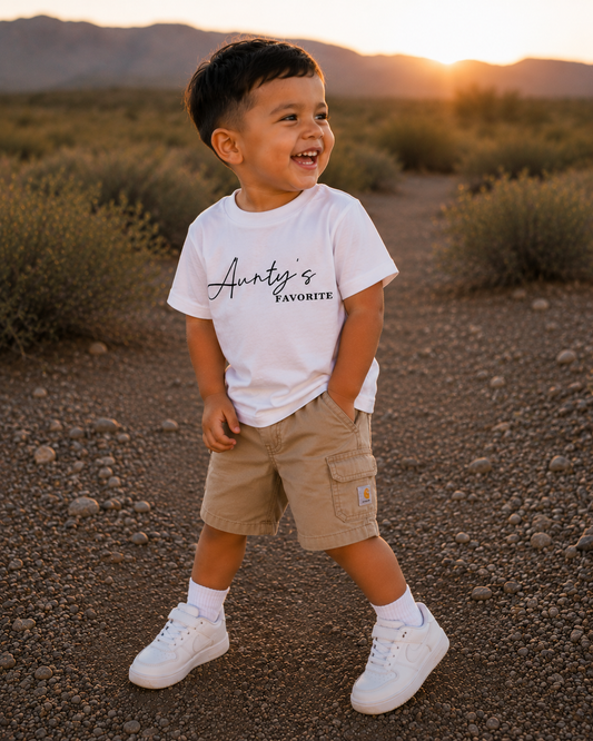 Aunty's Favorite Kids Tee