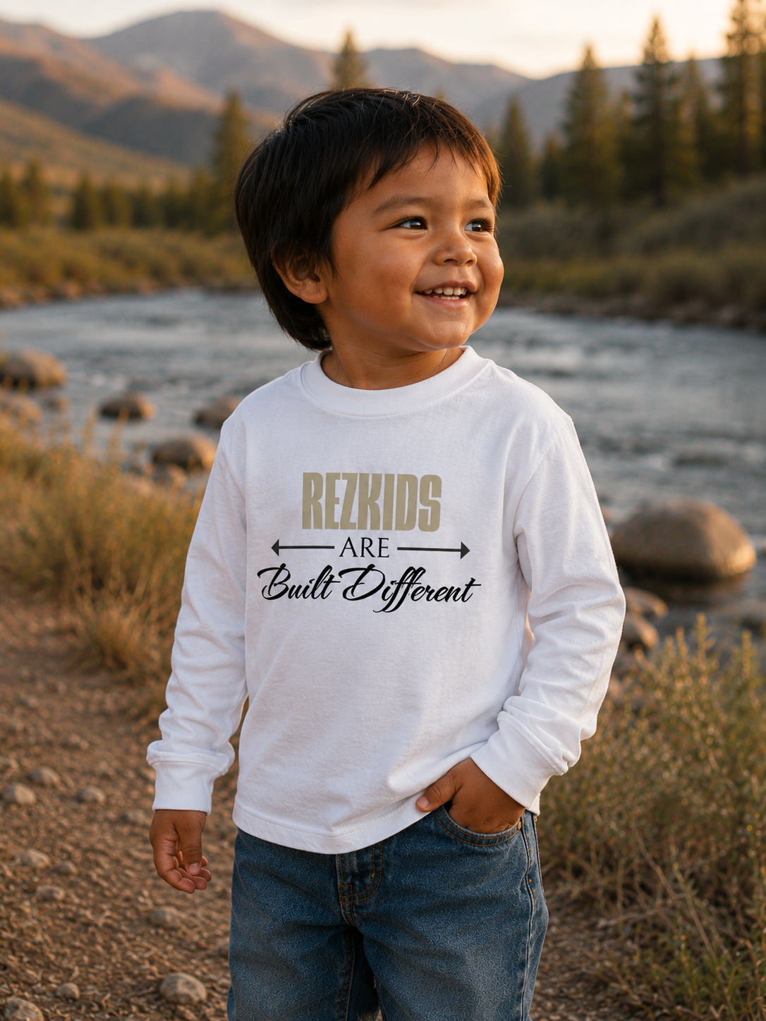 RezKids “Built Different” Youth Tee
