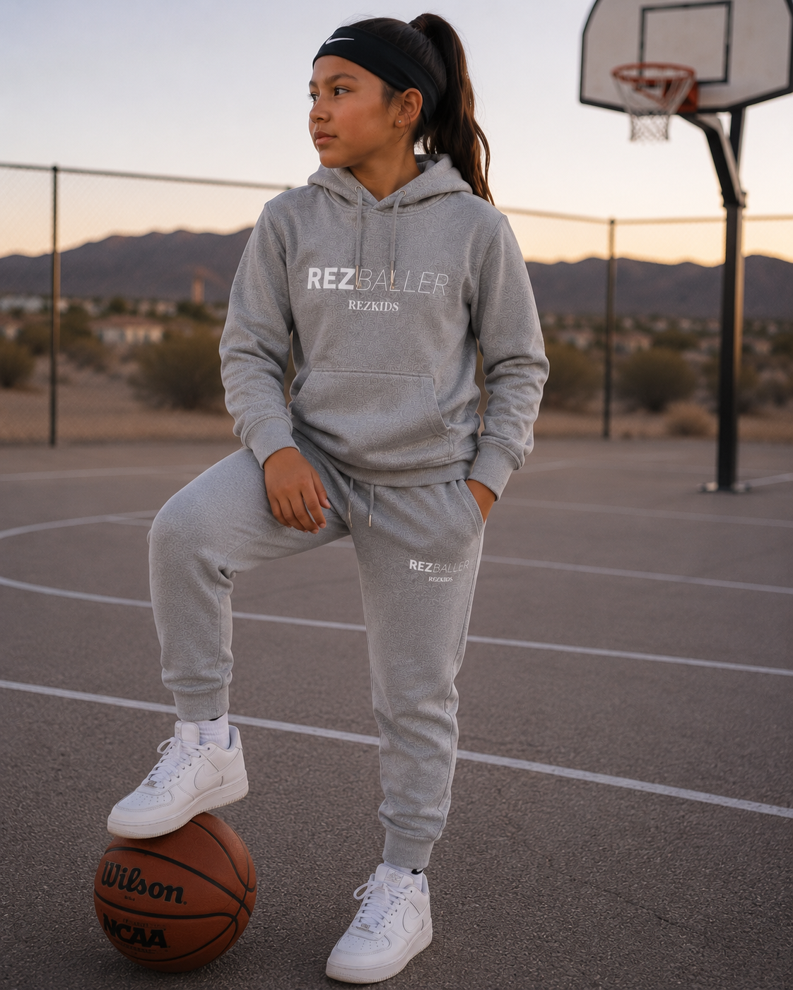REZ BALLER Hoodie Set – Youth Pullover & Jogger Set
