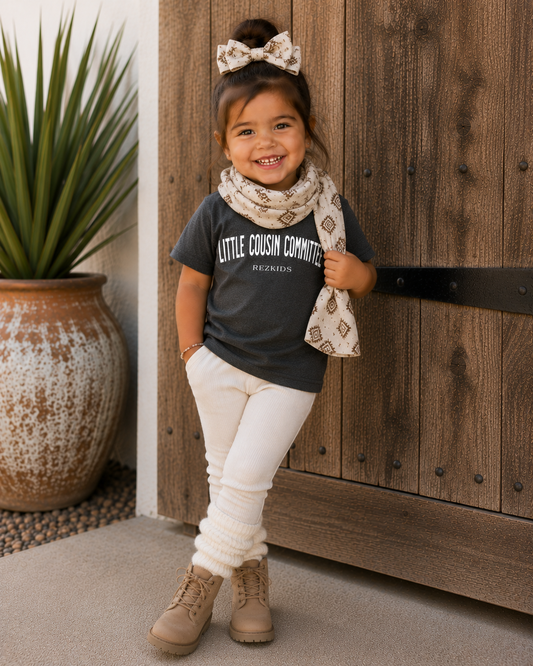 Little Cousin Committee Kids Tee