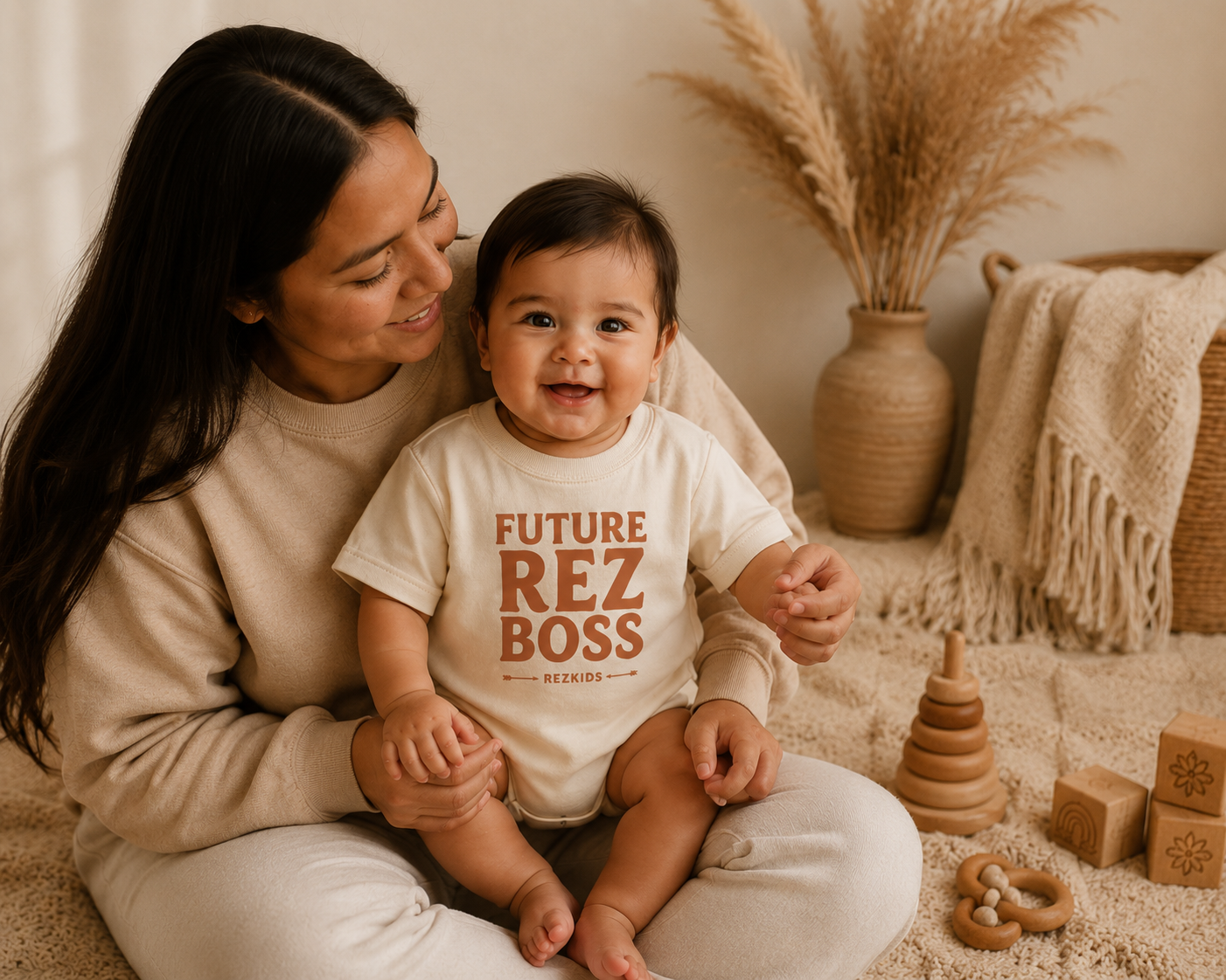 Future Rez Boss Baby Onesie